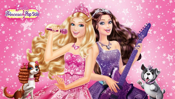Imagine comestibila, vafa, format A4, Barbie Imagini comestibile Nati Shop