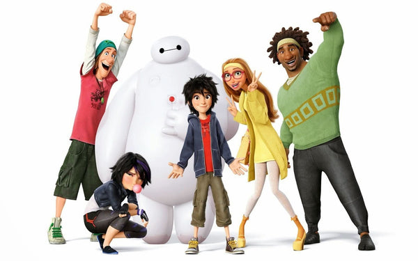 Imagine comestibila, vafa, format A4, Baymax Imagini comestibile Nati Shop