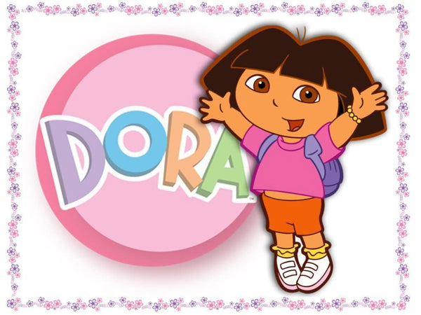 Imagine comestibila, vafa, format A4, Dora Imagini comestibile Nati Shop