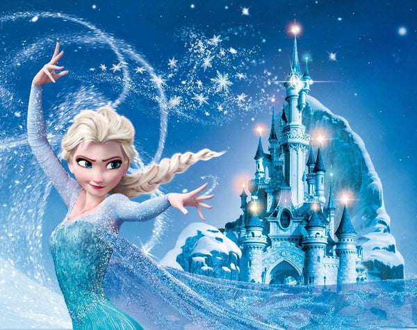 Imagine comestibila, vafa, format A4, Frozen Imagini comestibile Nati Shop