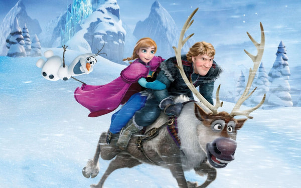 Imagine comestibila, vafa, format A4, Frozen Imagini comestibile Nati Shop