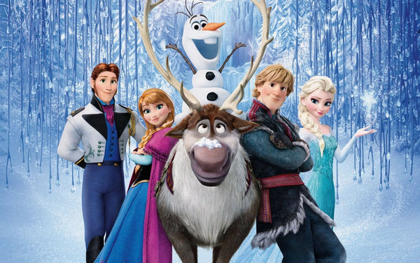 Imagine comestibila, vafa, format A4, Frozen Imagini comestibile Nati Shop
