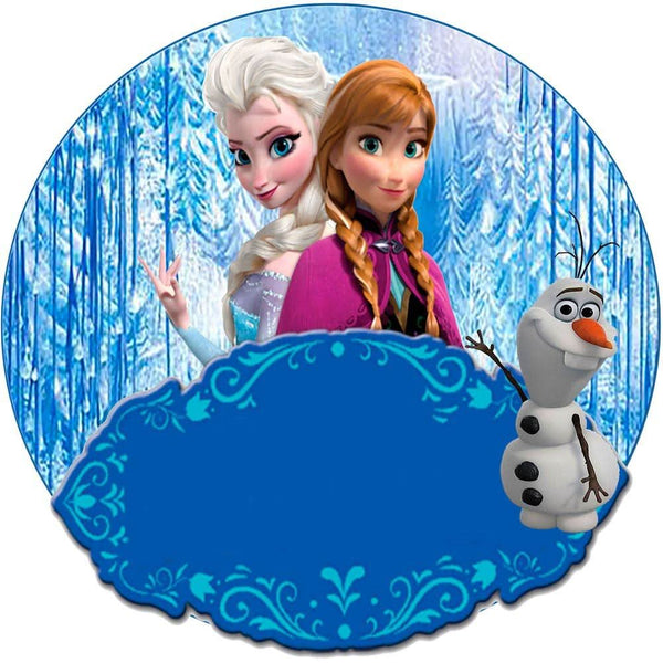 Imagine comestibila, vafa, format A4, Frozen Imagini comestibile Nati Shop