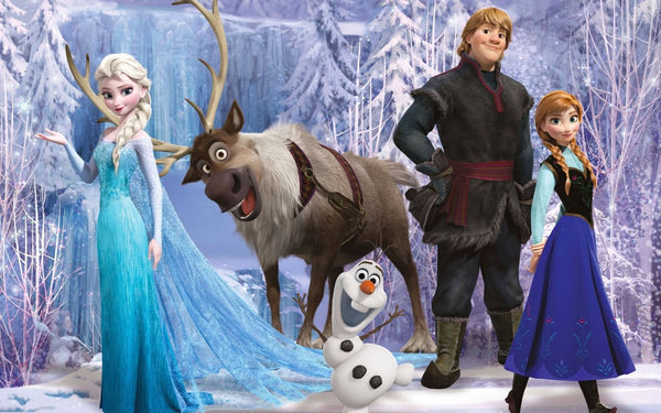 Imagine comestibila, vafa, format A4, Frozen Imagini comestibile Nati Shop