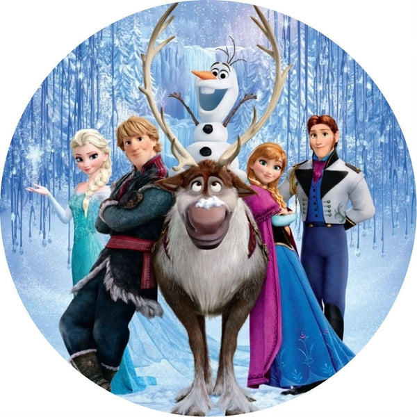 Imagine comestibila, vafa, format A4, Frozen Imagini comestibile Nati Shop