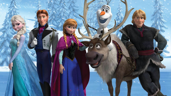 Imagine comestibila, vafa, format A4, Frozen Imagini comestibile Nati Shop