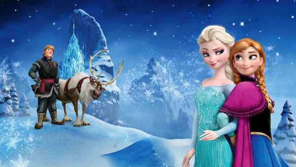 Imagine comestibila, vafa, format A4, Frozen Imagini comestibile Nati Shop