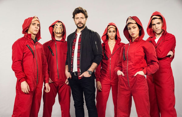 Imagine comestibila, vafa, format A4, La Casa de Papel - Nati Shop