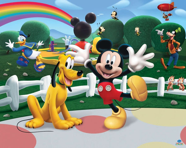 Imagine comestibila, vafa, format A4, Mickey Mouse Club Imagini comestibile Nati Shop