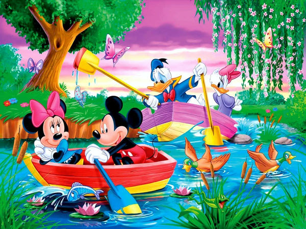 Imagine comestibila, vafa, format A4, Mickey Mouse Club Imagini comestibile Nati Shop