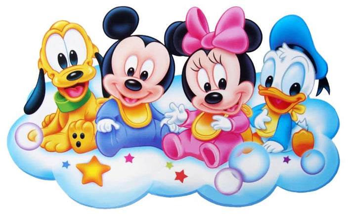 Imagine comestibila, vafa, format A4, Mickey Mouse Club Imagini comestibile Nati Shop