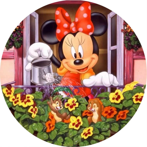 Imagine comestibila, vafa, format A4, Minnie Mouse Imagini comestibile Nati Shop