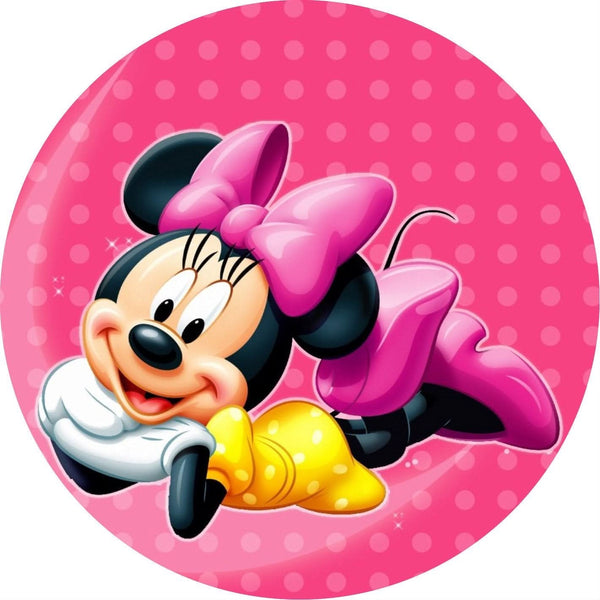 Imagine comestibila, vafa, format A4, Minnie Mouse Imagini comestibile Nati Shop
