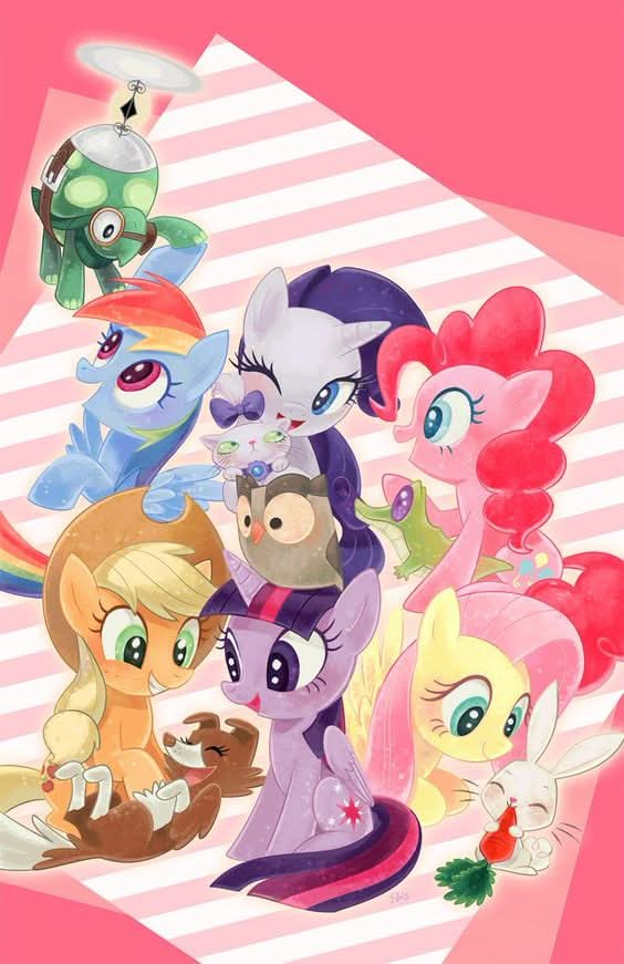 Imagine comestibila, vafa, format A4, My Little Pony - Nati Shop