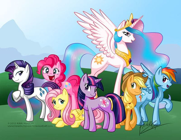 Imagine comestibila, vafa, format A4, My Little Pony - Nati Shop