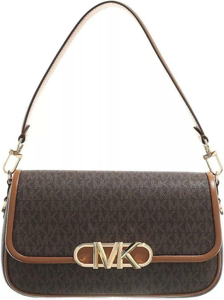 Michael Kors Parker Md Conv Pouchette, geantă de umăr Genti Femei Naty Shop Brn/Acorn
