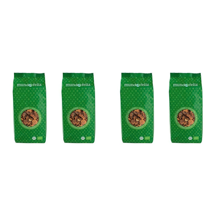 Mundo Feliz Caise uscate cu sâmburi din agricultura ecologică, 2 x 500 g Produse deshidratate Magazinul meu 500 G (pachet de 4)