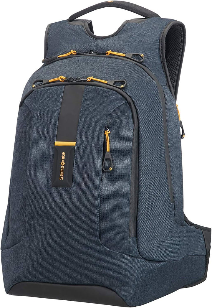 Samsonite Paradiver Light - Rucsac M, 40 cm, 16 l, Negru (Negru) Bagaje și echipament de călătorie Naty Shop Blugi albaștri L + (43Cm-24L)