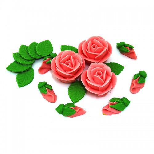Trandafiri din zahar roz - Nati Shop 